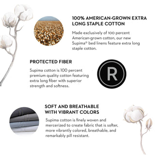 Natural Supima® Cotton Pillowcase Set