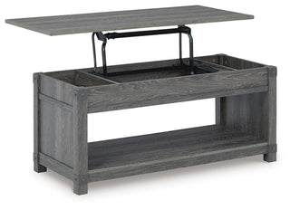 Freedan Lift-top Coffee Table, 2 End Tables and Console