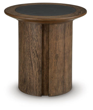 Dontayne Round End Table