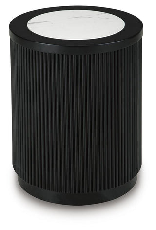 Grayman Round End Table