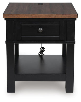 Wildenauer Rectangular End Table