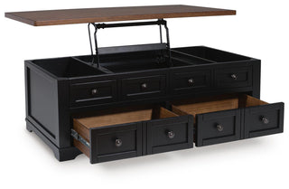 Wildenauer Lift-top Coffee Table and 2 Chairside End Tables
