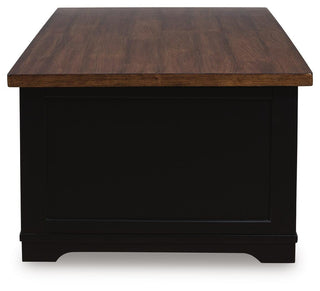 Wildenauer Lift-top Coffee Table and 2 Chairside End Tables