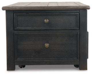 Tyler Creek Coffee Table and 2 End Tables with Console
