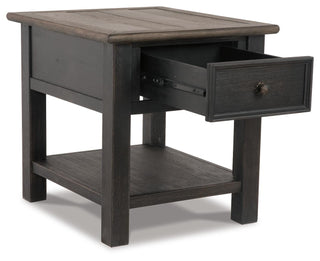 Tyler Creek Coffee Table and 2 End Tables with Console