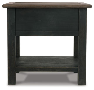 Tyler Creek Coffee Table and 2 End Tables with Console