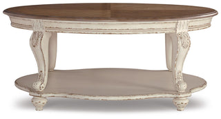 Realyn Oval Cocktail Table
