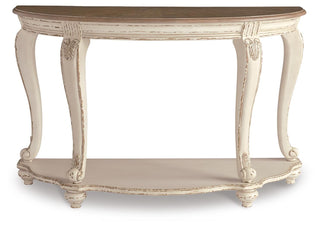 Realyn Coffee Table, 2 Ends and Console