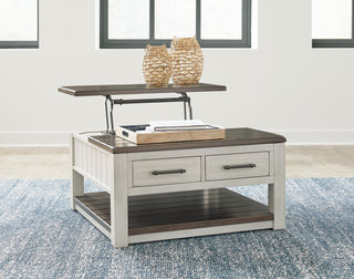 Darborn Lift-top Coffee Table and 2 Chairside End Tables
