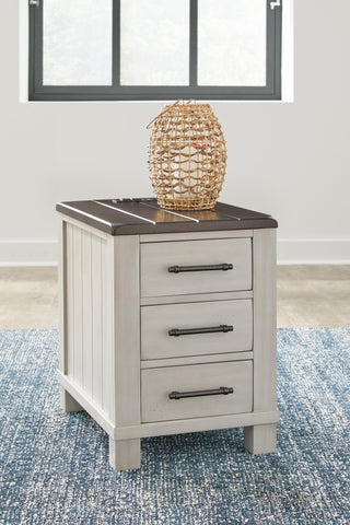Darborn Lift-top Coffee Table and 2 Chairside End Tables
