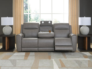 5Z-Comfort PWR REC Sofa with ADJ Headrest Leather