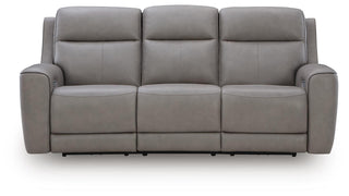 5Z-Comfort PWR REC Sofa with ADJ Headrest Leather
