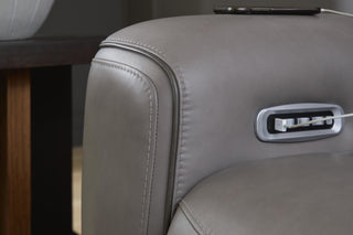 5Z-Comfort PWR REC Sofa with ADJ Headrest Leather