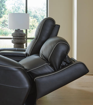 5Z-Comfort PWR REC Loveseat/CON/ADJ HDRST Leather