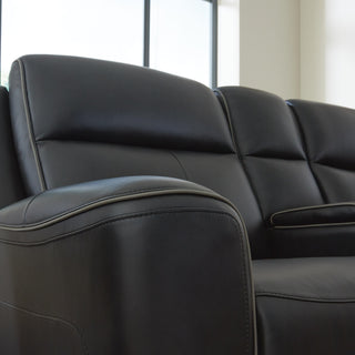 5Z-Comfort PWR REC Loveseat/CON/ADJ HDRST Leather