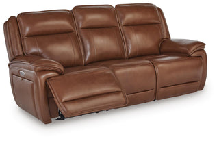 Healy Pier PWR REC Sofa with ADJ Headrest Leather