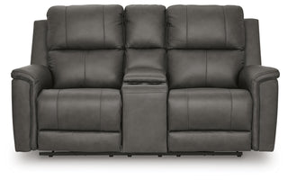 Bleckley PWR REC Loveseat/CON/ADJ HDRST Leather