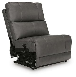 Bleckley PWR Armless REC w/ADJ Headrest Leather