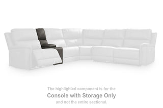 Bleckley Console with Storage Leather
