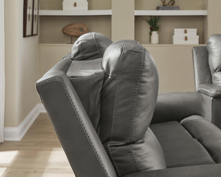 Bleckley PWR REC Loveseat/CON/ADJ HDRST Leather