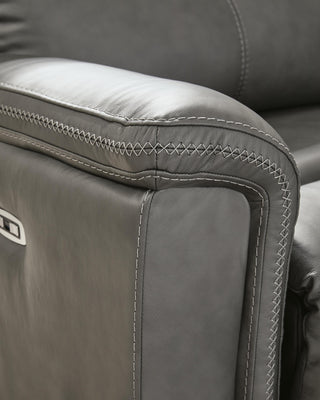 Bleckley 5-Piece Power Reclining Sectional Leather