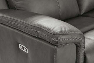 Bleckley PWR REC Loveseat/CON/ADJ HDRST Leather