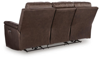 Bleckley PWR REC Sofa with ADJ Headrest Leather
