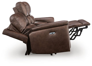 Bleckley PWR REC Loveseat/CON/ADJ HDRST Leather