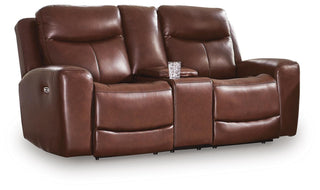 Bexhurst PWR REC Loveseat/CON/ADJ HDRST Leather