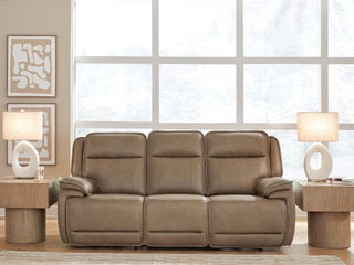 Glencroft PWR REC Sofa with ADJ Headrest Leather