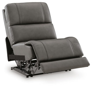 5Z - Pittson PWR Armless REC w/ADJ Headrest Leather