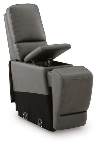 5Z - Pittson Console with Storage Leather