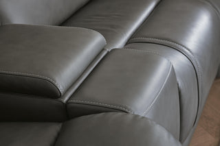 5Z - Pittson 6-Piece Power Reclining Sectional Leather