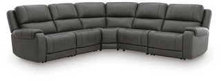 5Z - Pittson 5-Piece Power Reclining Sectional Leather
