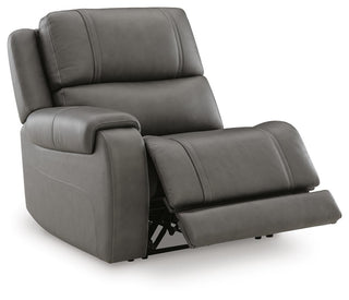 5Z - Pittson LAF Zero Wall Power Recliner Leather