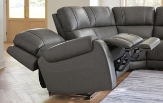 5Z - Pittson 7-Piece Power Reclining Sectional Leather