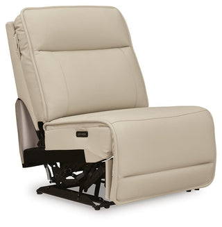 Double Deal PWR Armless REC w/ADJ Headrest Leather