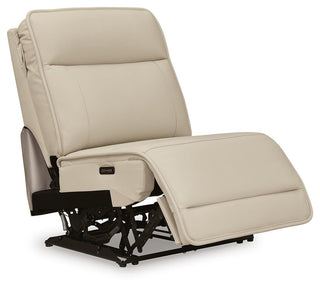 Double Deal PWR Armless REC w/ADJ Headrest Leather