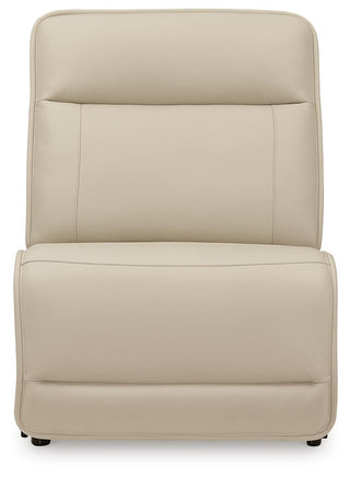 Double Deal Armless Chair Leather