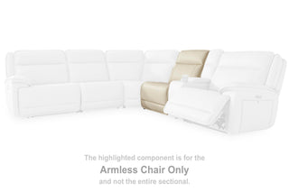 Double Deal Armless Chair Leather