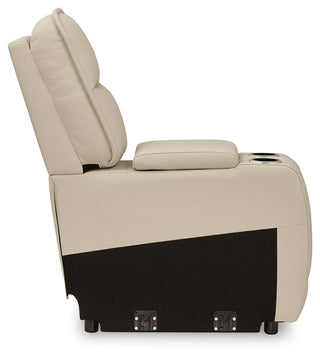 Double Deal 5-Piece Reclining Sectional with Console Leather