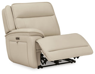 Double Deal 5-Piece Reclining Sectional with Console Leather