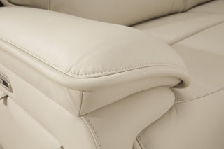 Double Deal 3-Piece Power Reclining Sofa Sectional Leather