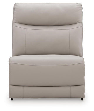 Gravier Armless Chair Leather