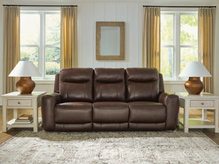 Gravier PWR REC Sofa with ADJ Headrest Leather