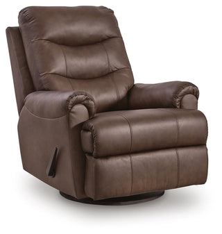 Flynwood Swivel Glider Recliner Leather