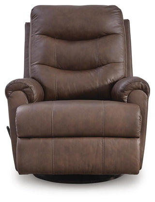 Flynwood Swivel Glider Recliner Leather