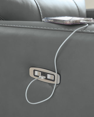 Pennacle Pier PWR Recliner/ADJ Headrest Leather