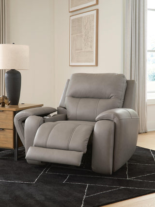 Real Moments Power Recliner w/Audio Seating Leather
