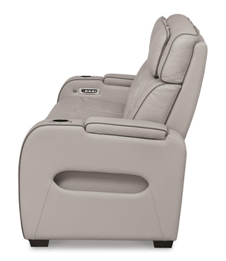 Boyington PWR REC Sofa with ADJ Headrest Leather